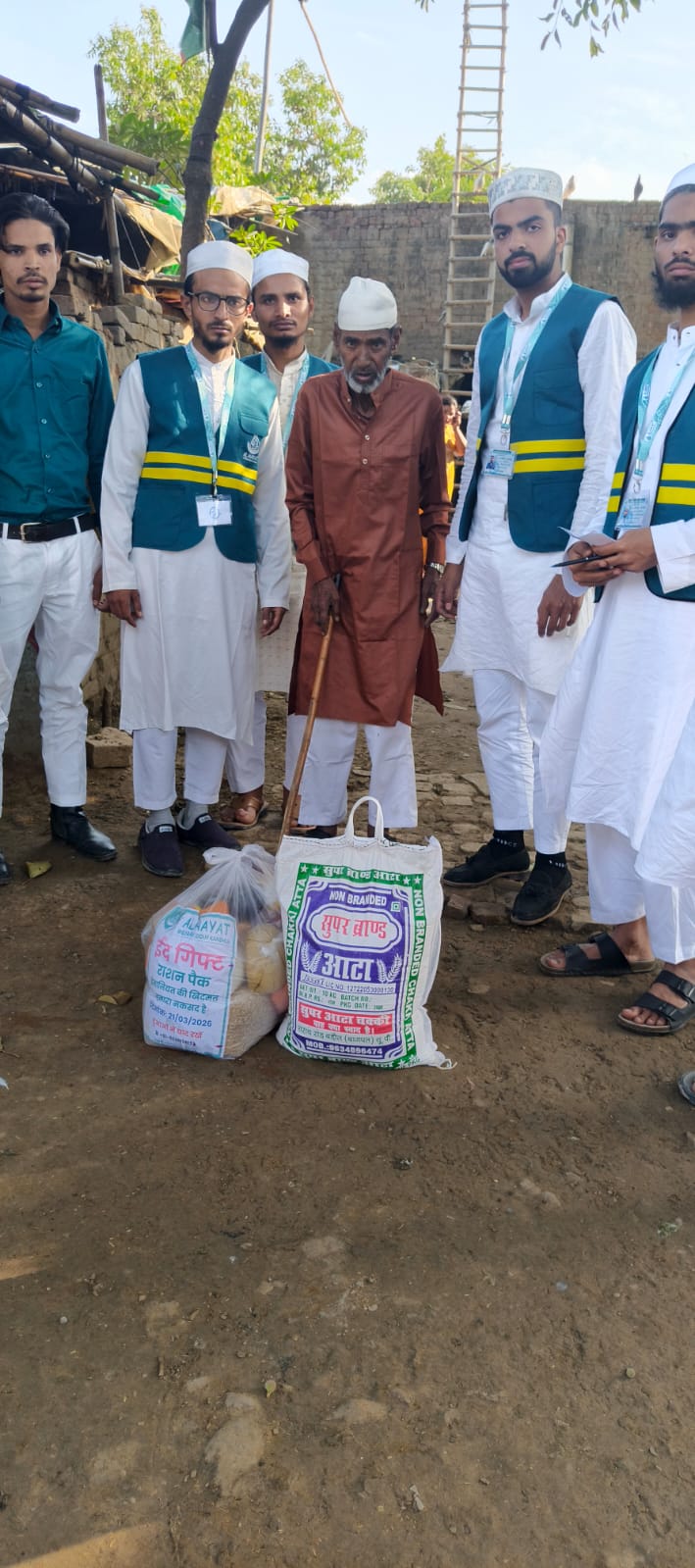 Ration Distribution Program - Helping Families